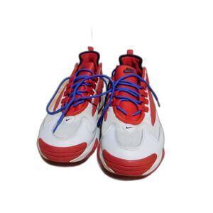 EUC ACMI (Nike) Men's Size 10 White/University Red-Blue (FS45)